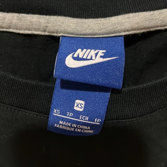 Nike women just do it 3/4 sleeve top shirt XS - Picture 2 of 5